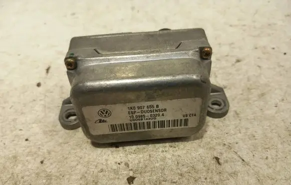 Volkswagen Golf V ESP acceleration yaw rate sensor 1K0907655B 10098503204