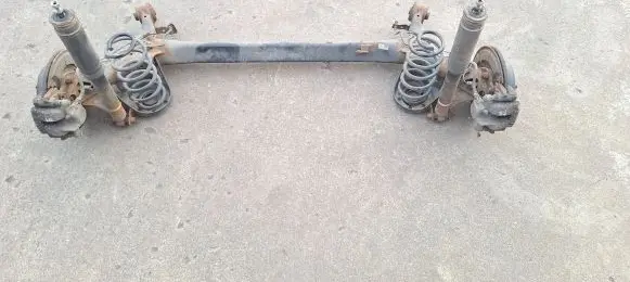 Rear axle beam