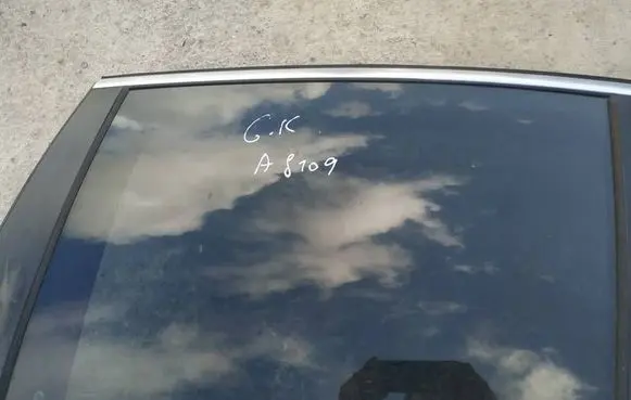 BMW 5 GT F07 Rear door window glass