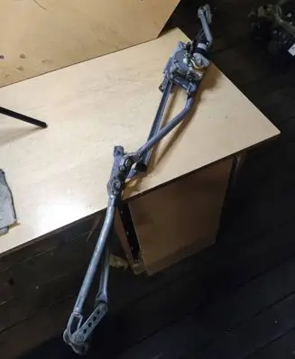 Opel Zafira A Front wiper linkage and motor 404.496 14204A