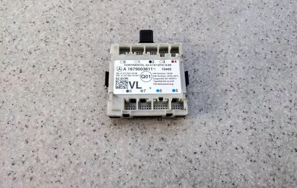 Mercedes-Benz C W205 Sliding door control unit/module A1679003611AOP1302 A1679003611