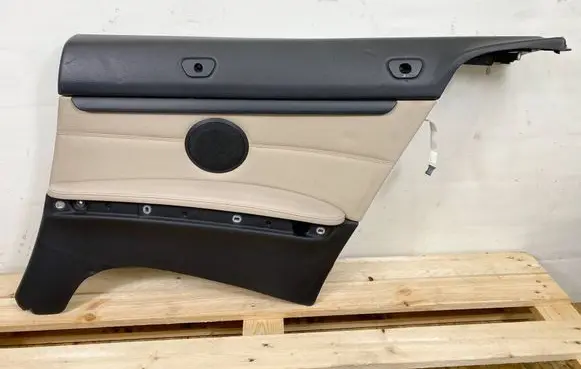 Rear door card panel trim