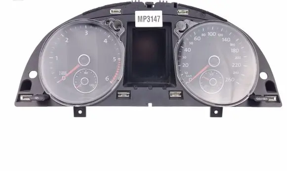 Volkswagen PASSAT B7 Speedometer (instrument cluster) 3AA920870A A2C53238929 A2C53250574