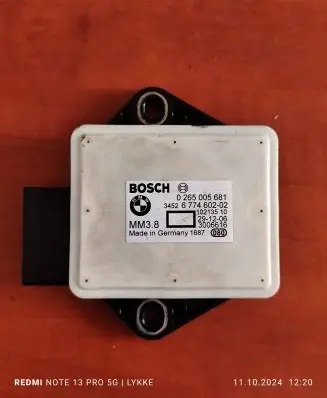 BMW 5 E60 E61 ESP (stability system) control unit 6774602 3006616 0265005681