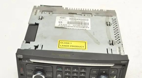 Citroen C4 Grand Picasso Navigation unit CD/DVD player 96655683XT