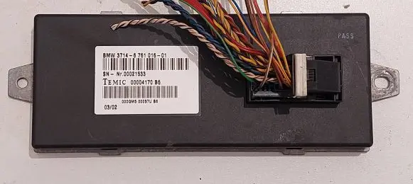 BMW 7 E65 E66 Other control units/modules 6761016 00021533 00004170
