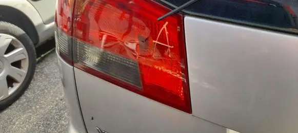 Opel Vectra C Tailgate rear/tail lights aascasc