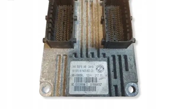 Fiat Grande Punto Engine control unit/module ECU IAW5SF9A8 51899832 HW405