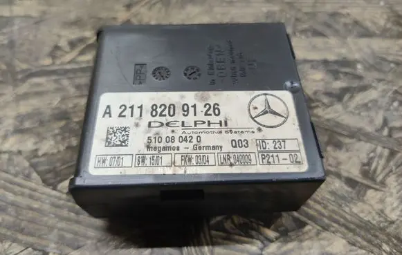 Mercedes-Benz CL C215 Alarm control unit/module A2118209126
