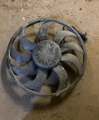 BMW 3 F30 F35 F31 Fan impeller 760840704