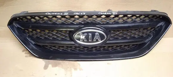 KIA Carens III Front bumper upper radiator grill