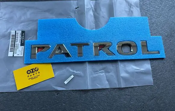 Nissan Patrol Y61 Rear door emblem/model letters 90895VD300