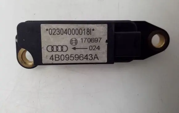 Audi A6 S6 C5 4B Airbag deployment crash/impact sensor 4B0959643A