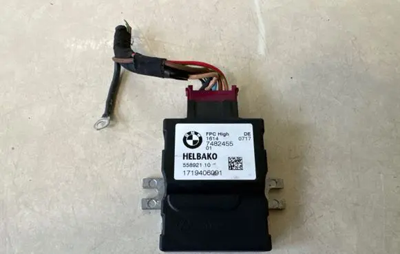 BMW 7 G11 G12 Fuel injection pump control unit/module 7482455