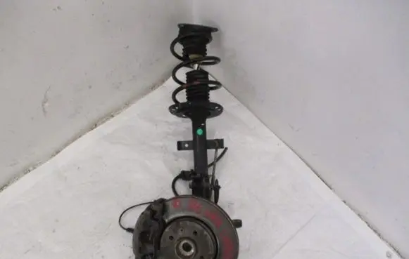 Front wheel hub spindle knuckle