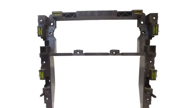 Volkswagen Touran II Radio/GPS head unit trim 1T0858005B
