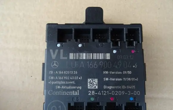 Mercedes-Benz B W246 W242 Door control unit/module A1669004904