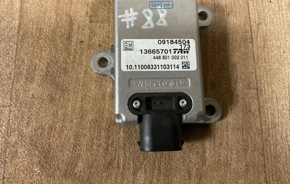 Opel Signum ESP acceleration yaw rate sensor 13665701 09184504 448801002011