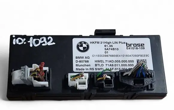 BMW X7 G07 Tailgate/trunk control unit/module 5A74B10 61355A74B10