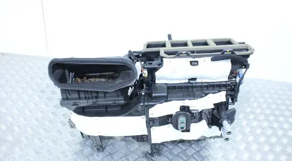 Interior heater climate box assembly