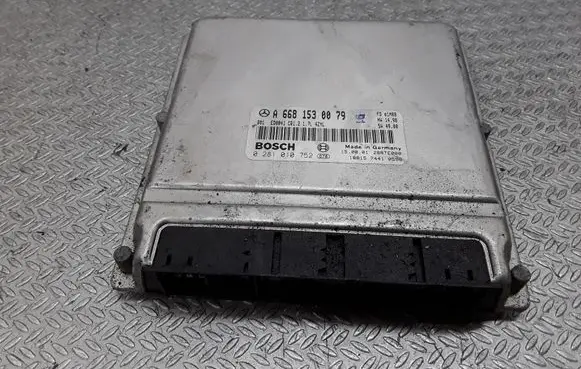 Mercedes-Benz A W168 Engine control unit/module A6681530079 0281010752