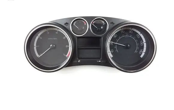 Peugeot 308 Speedometer (instrument cluster) 9665107780