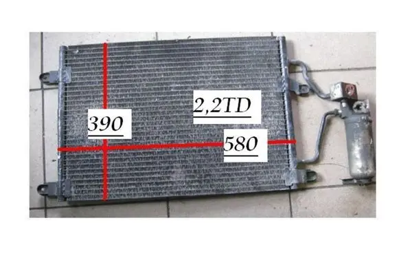 Renault Espace III A/C cooling radiator (condenser)