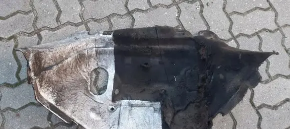 Iveco Daily 3rd gen Heat shield in engine bay 