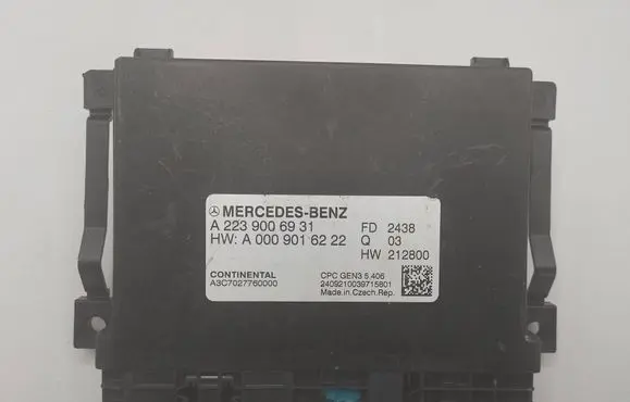 Mercedes-Benz S W223 Gearbox control unit/module A2239006931 A3C7027760000 A0009016222