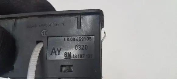 Opel Zafira B Electric window control switch LK03459105 13197131