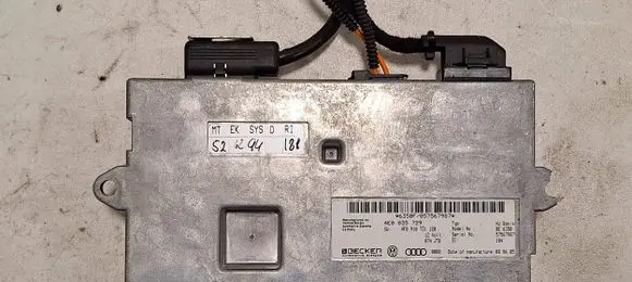 Audi A6 S6 C6 4F MMI control unit 4F0910731 4E0035729 6350F057567987