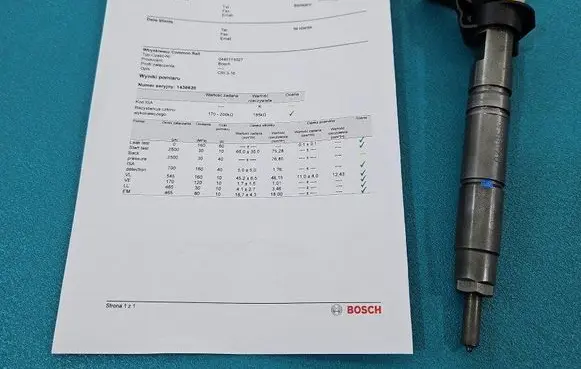 Mercedes-Benz S W221 Fuel injector 0445115027 IMPRK1436620
