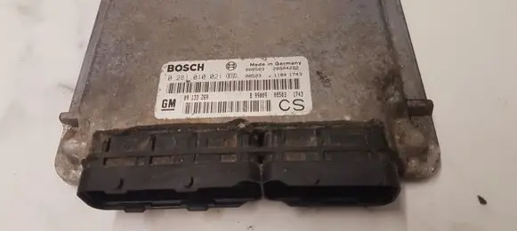 Opel Zafira A Engine control unit/module 0281010021 09133269