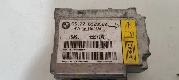 BMW 7 E65 E66 Airbag control unit/module 6929560 12231779