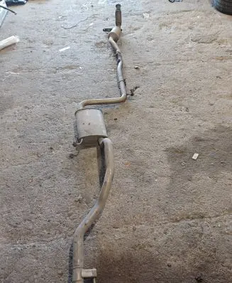 Volkswagen PASSAT B8 Muffler/silencer 3Q0131701F
