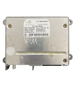 Mercedes-Benz E W211 Bluetooth control unit module A2118702726 DM70262715
