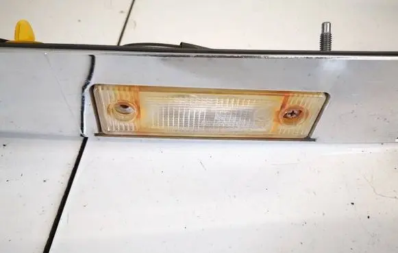 Chevrolet Cruze Number plate light