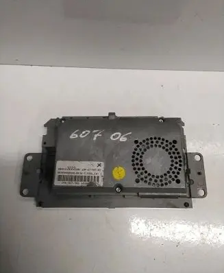 Peugeot 607 Screen/display/small screen 9663322280