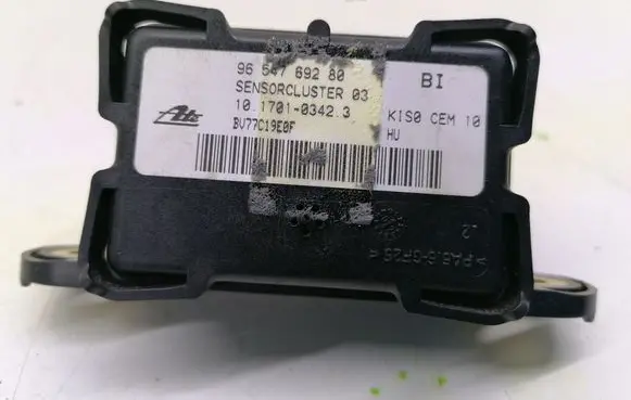 Citroen C5 ESP acceleration yaw rate sensor 9654769280