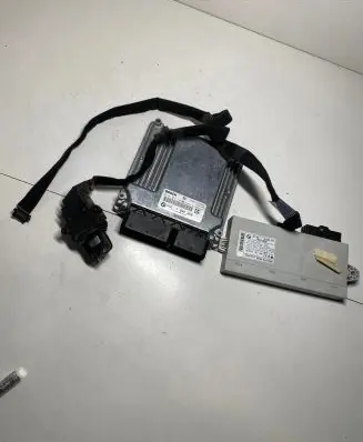 BMW 5 E60 E61 Engine ECU kit and lock set 0281012190 6943791 1061613688
