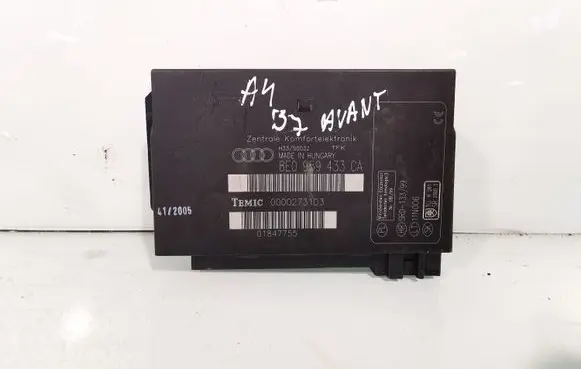Audi A4 S4 B7 8E 8H Comfort/convenience module 8E0959433CA
