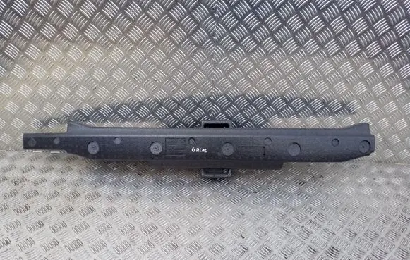 Front bumper foam support bar