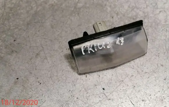 Toyota Prius (XW30) Number plate light A045053