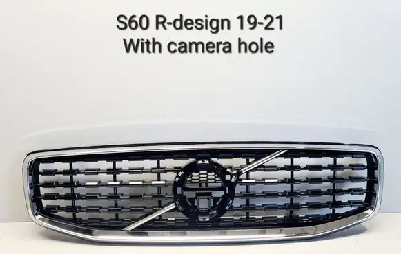 Volvo S60 Front bumper upper radiator grill 32133814 32132221