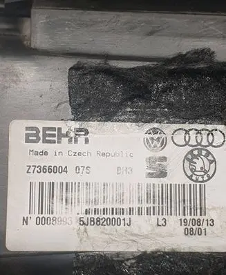Skoda Rapid (NH) Interior heater climate box assembly housing Z7366004 5JB820001J 0008993