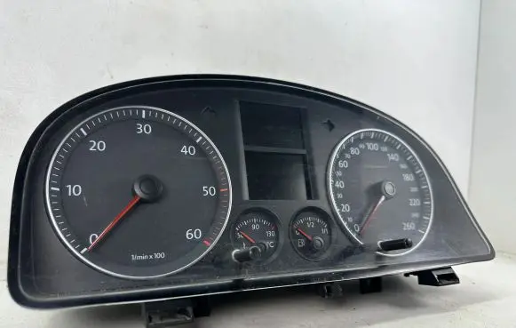 Volkswagen Touran I Speedometer (instrument cluster) 1T0920850G V3554110 VWZ7Z0D9430689