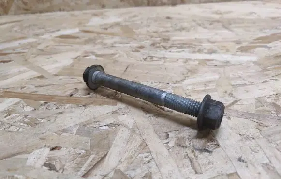 Front suspension camber bolt