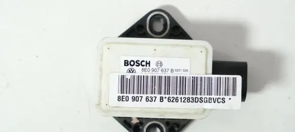 Audi A4 S4 B7 8E 8H ESP acceleration yaw rate sensor 8E0907637B