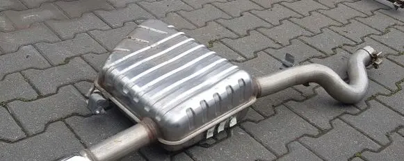Jaguar XF X260 Rear muffler/silencer tail pipe HX63-5K243-NE