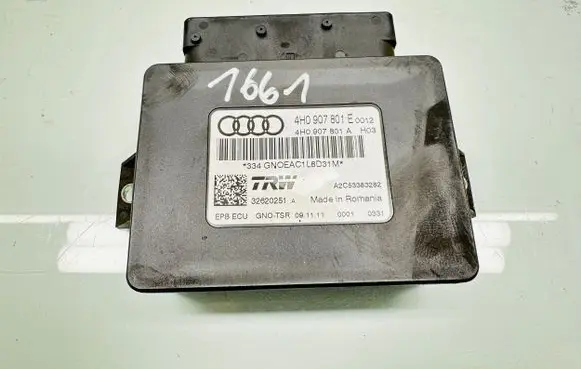 Audi A6 S6 C7 4G Hand brake control module 4H0907801E 4H0907801A A2C53383282